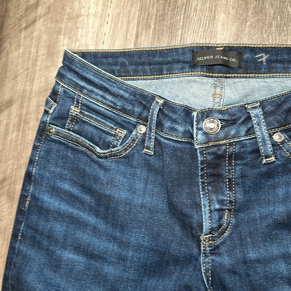 Silver Jeans Tuesday Skinny Jeans - 27 - Picture 5 of 7